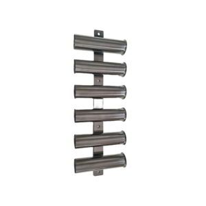 STAINLESS STEEL VERTICAL 6 ROD HOLDER